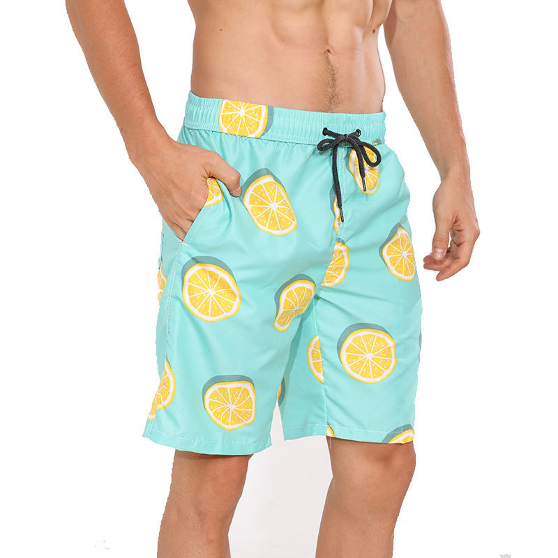 Lemon couple beach pants Specification image
