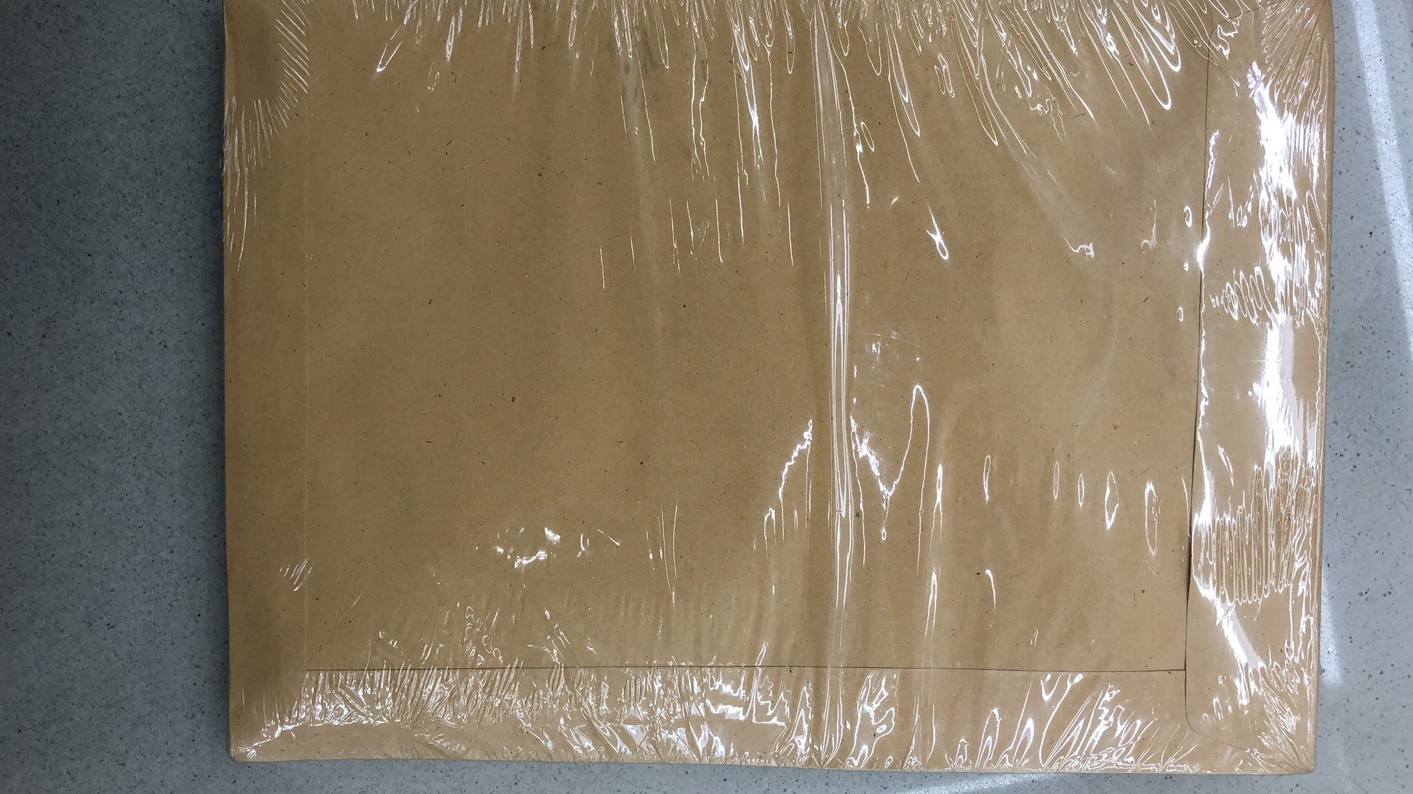 No. 9 100G Cowhide Envelopes Wage Envelopes Can Be Wholesale Mailed Envelopes Specification drawing