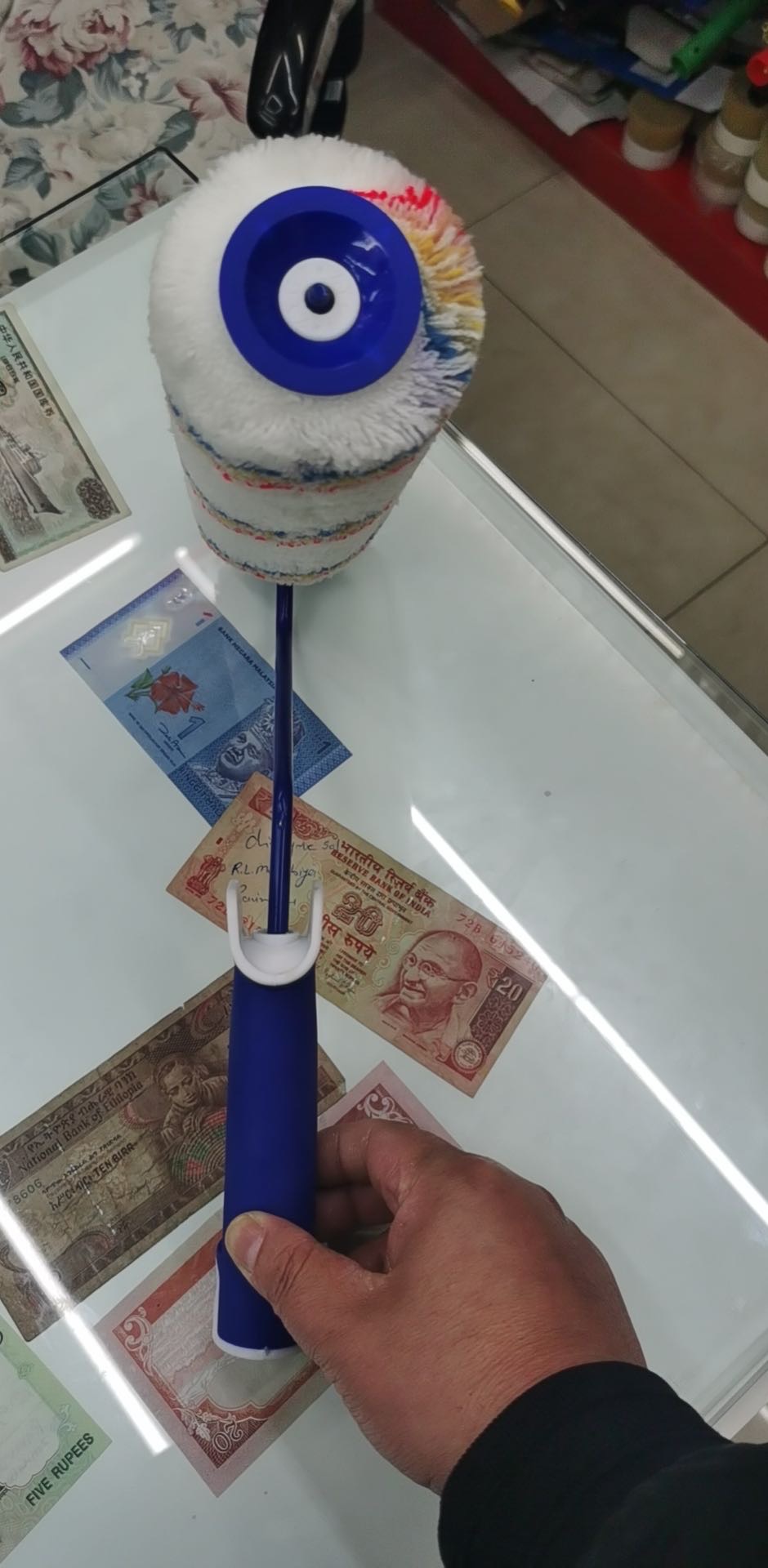双色柄滚筒刷涂料刷墙漆刷五金刷建材刷产品图