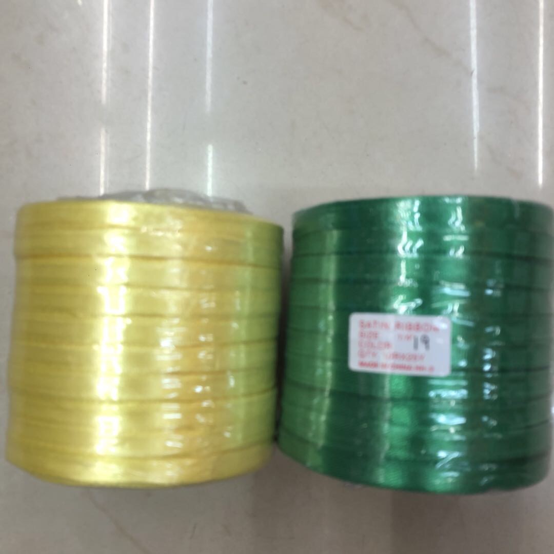 1.5 cm wide colored chair back, bow, ribbon, webbing, colored ribbon, satin ribbon, wedding silk ribbon roll, DIY edge wrap