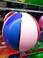 东南亚热销PVC儿童玩具球三色花球细节图