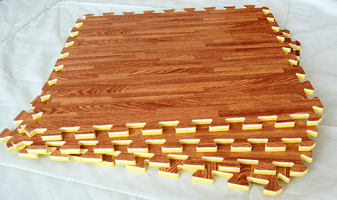 EVA木纹地垫拼图防滑防潮美观垫子