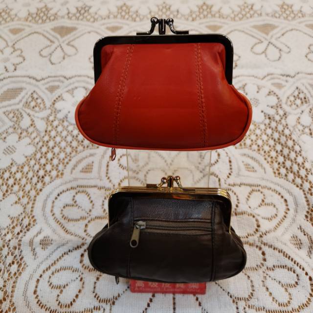 中号女士真皮夹子包零钱包产品图