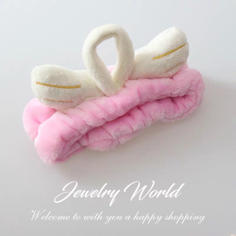 天使发带简约宽边发箍绑头发头套网红头饰洗脸发带细节图