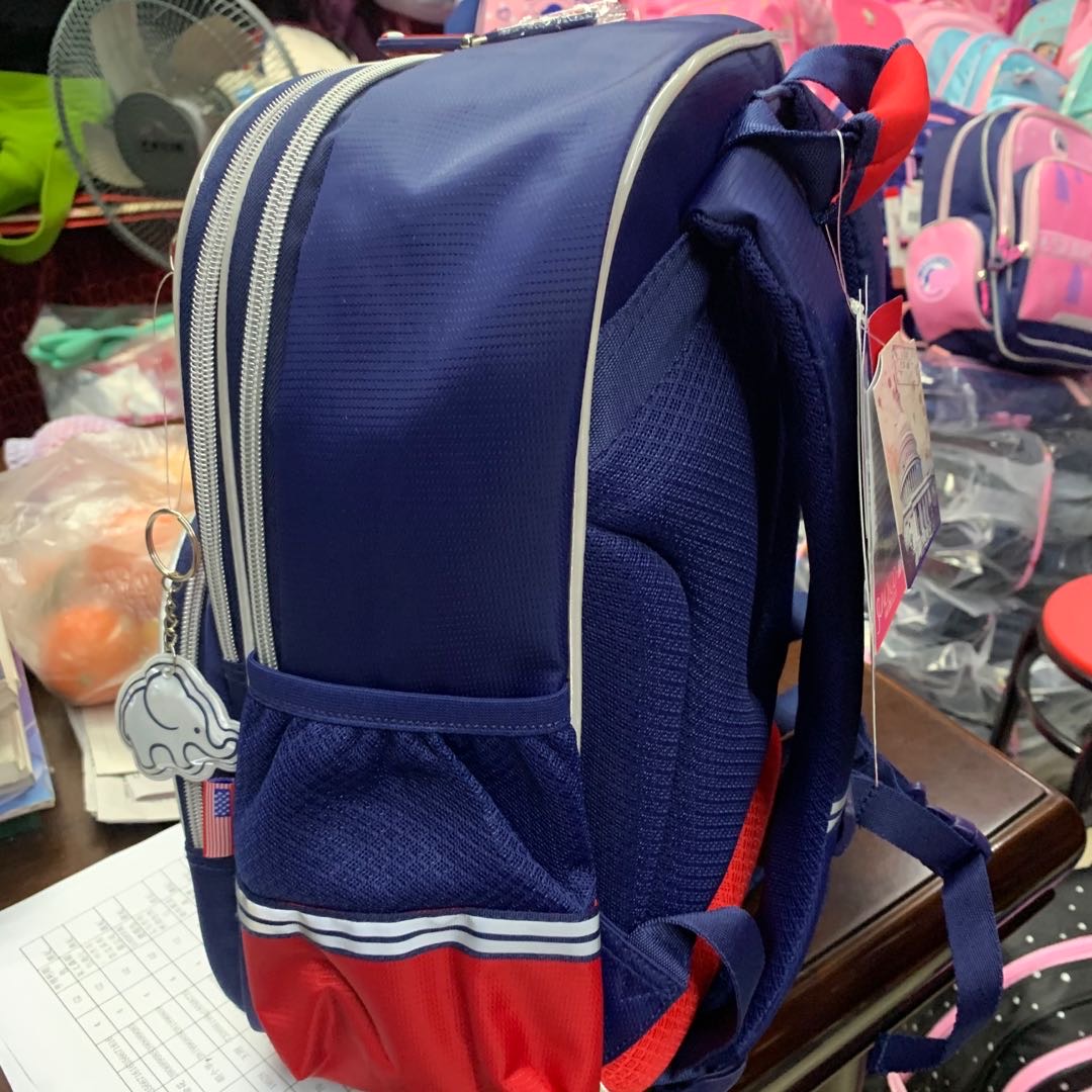 Cf0101 Authentic Suncisco Sunsco School Bag For Primary School 1-3 Grade Weight Relief Shoulder Backpack details Picture