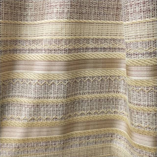 Modern Chinese-style curtains made of linen details Picture