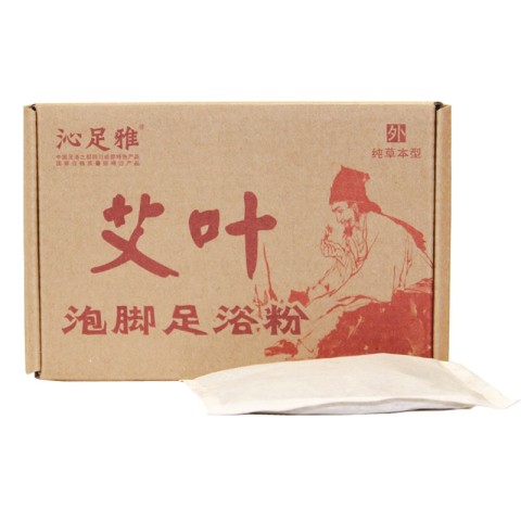 Qin Foot Ya 6.8G*24 Bag Mugwort Leaf Foot Bath Foot Powder Cold Removal Dampness Buy 2 Get 1 Free details Picture