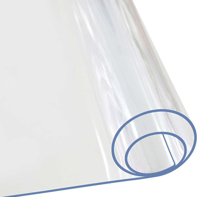 水晶板透明桌垫pvc软玻璃桌布防水防烫塑料台布餐桌垫胶垫长方形详情图2