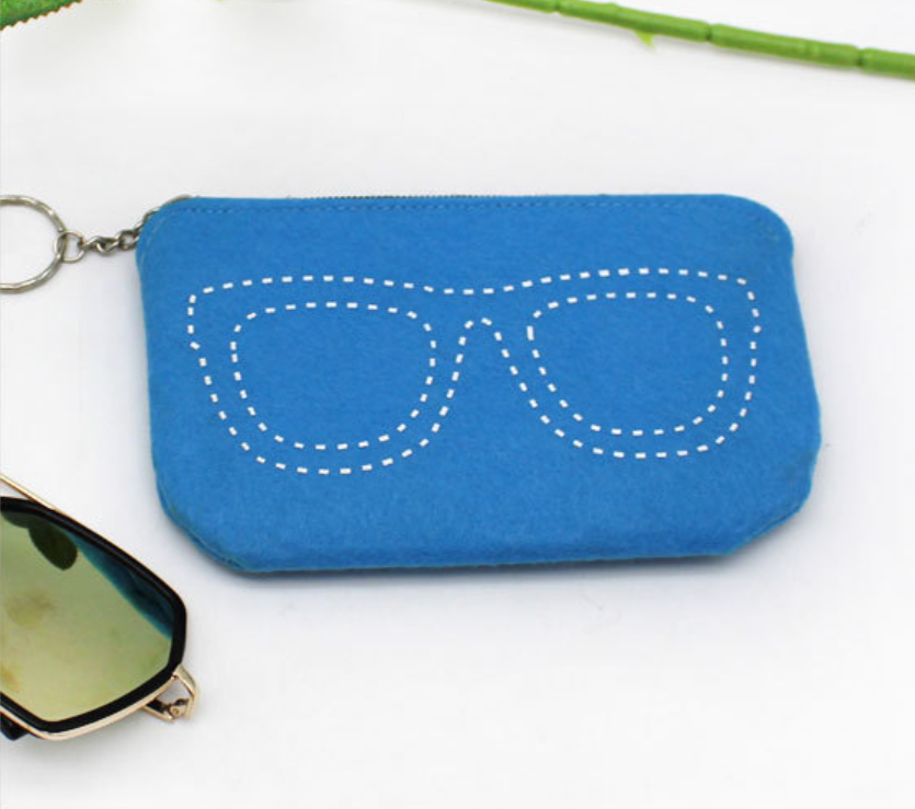 眼镜盒/眼镜袋子/可爱眼镜盒/眼镜盒老花镜/眼镜盒橡皮漆产品图