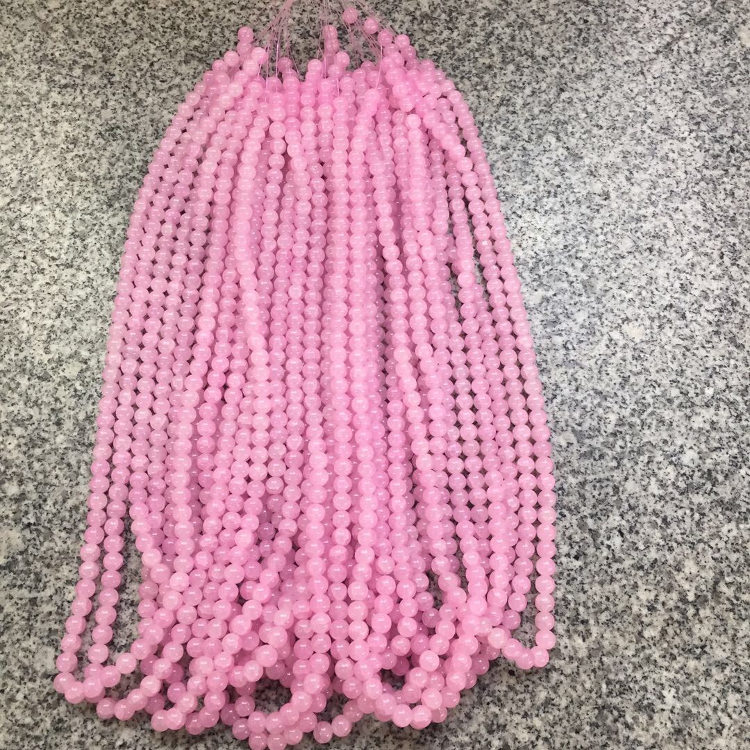 玻璃珠项链手链成品半成品厂家直销现货供应