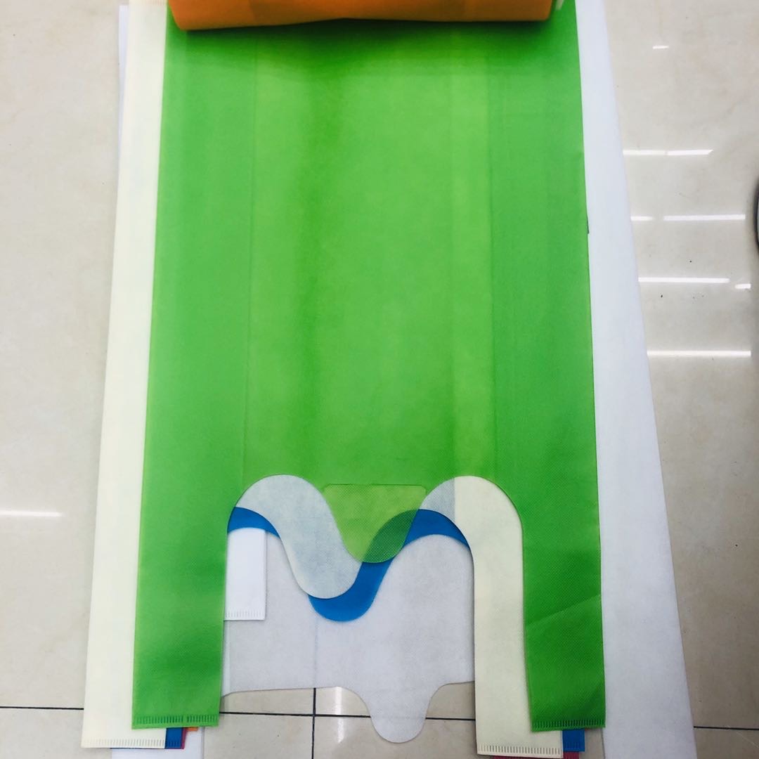 Non-woven fabric back decoration bag, vest bag, non-woven fabric back bag Specification image