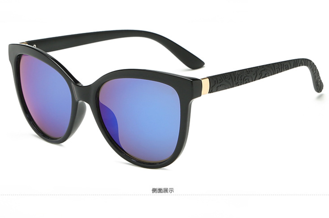 新品时尚墨镜大框方框太阳镜偏光镜韩版网红潮人高档彩色PC男女通用1928细节图