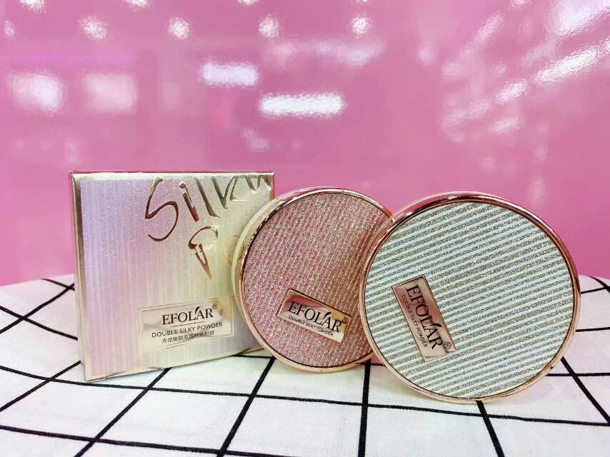 EFOLAR Light-sensitive skin-Renewing Double-layer Oil-control Powder Compact