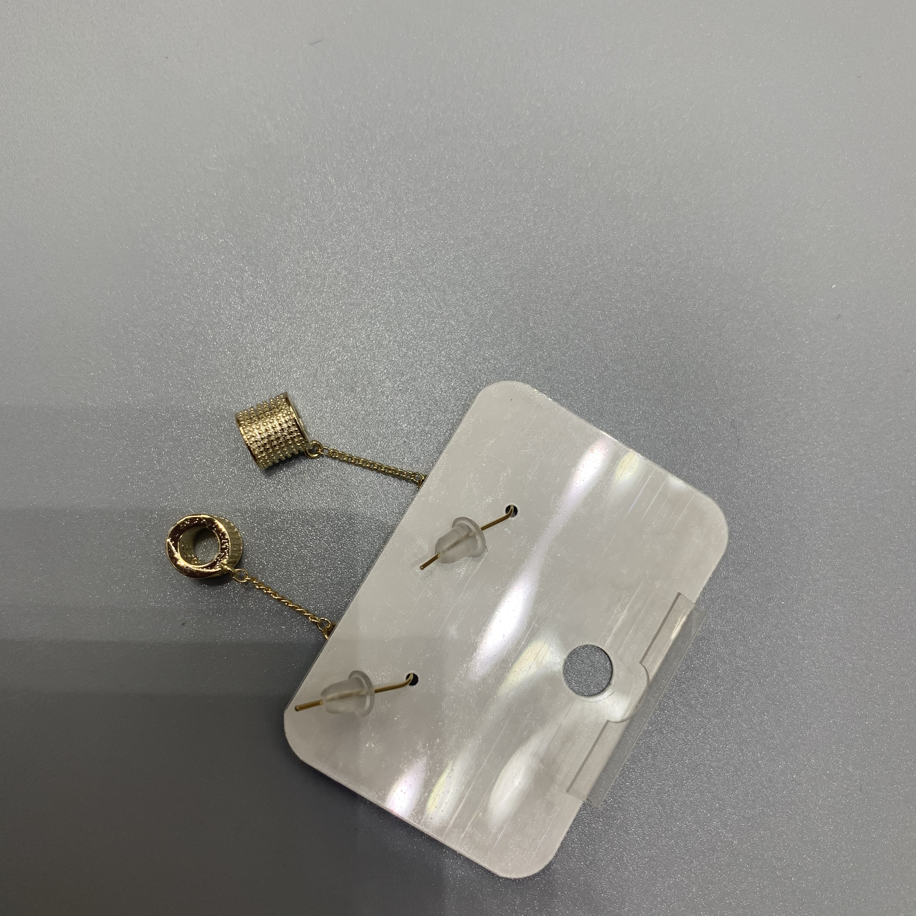 韩国东大门进口耳饰长款显脸瘦性冷淡风高级感水钻耳环女细节图