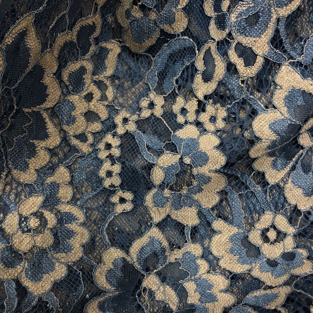 Artículo no. 7375 lace fabric fabric multifloral de fábrica venta directa al por mayor disponible details Picture