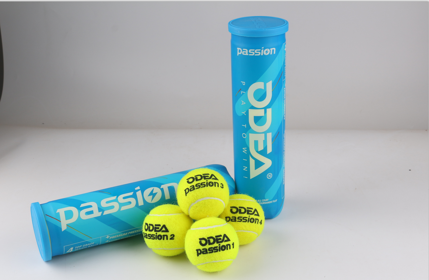 欧帝尔PASSION（激情）4个塑料筒装      专业比赛网球详情图3