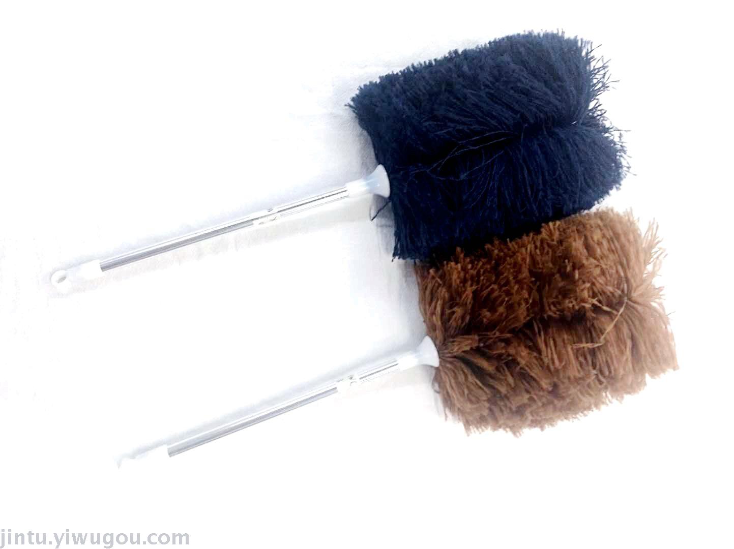 大扫除毛掸除灰扫尘小型蜘蛛网清扫铝合金杆子纤维毛禅子扫灰家用擦家具去尘