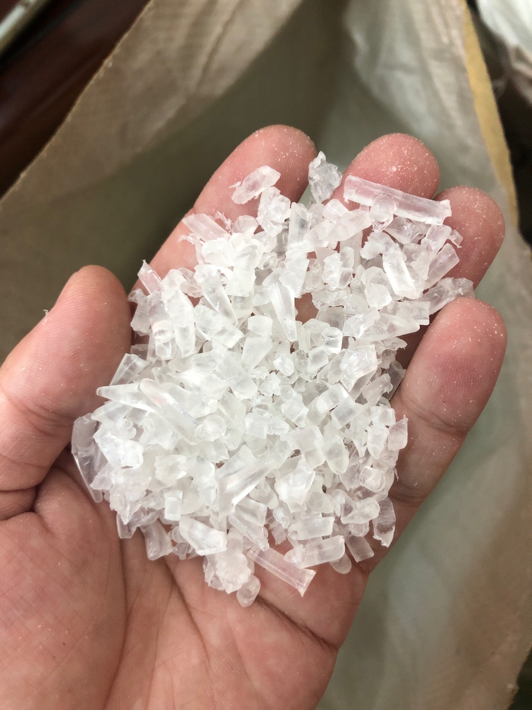 Hongteng Plasticizing Factory Direct Sale of first-grade transparent TPU (recycled material) details Picture