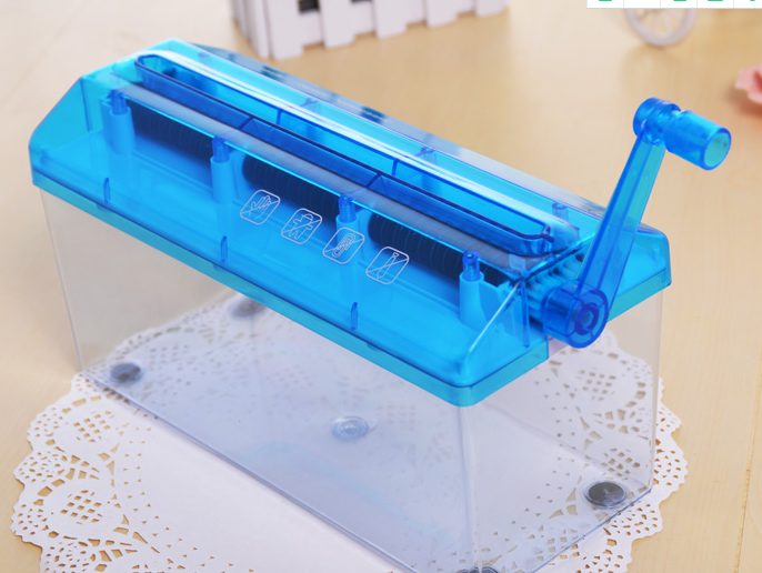 大号手摇碎纸机A4手动碎纸机手动文件破碎机产品图