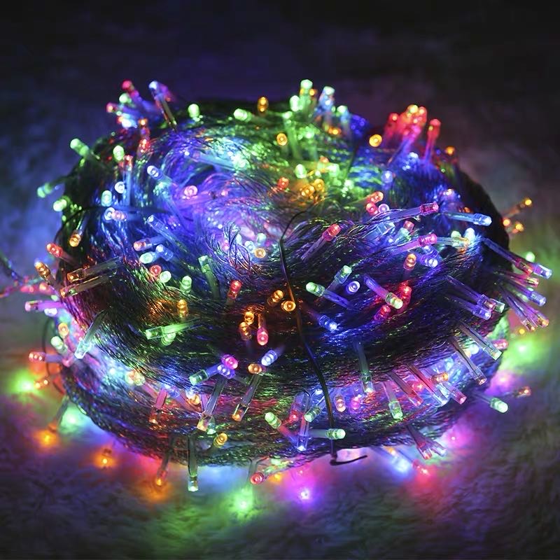 LED small colored lights, flashing lights, string lights, starry sky, girlish bedroom room decoration, Internet celebrity arrangement details Picture