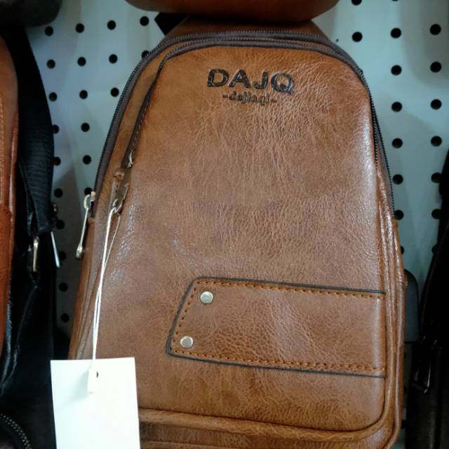 New single-shoulder backpack, leather storage bag, travel bag for college students