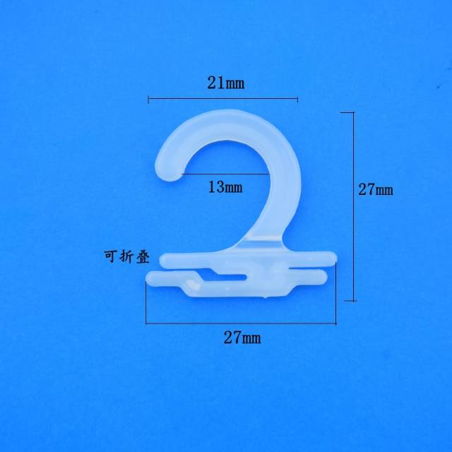 2字塑料袜钩纸卡挂卡免打孔挂钩塑料袜钩批发细节图