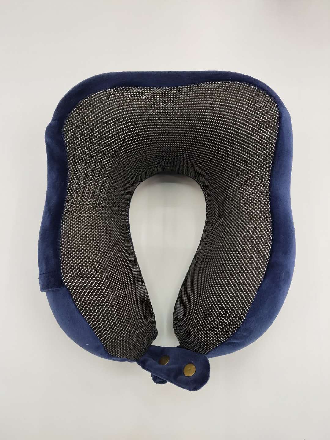 The side of the neck pillow with super flexible elastic and magnetic cloth contains a cell phone storage bag thumbnail