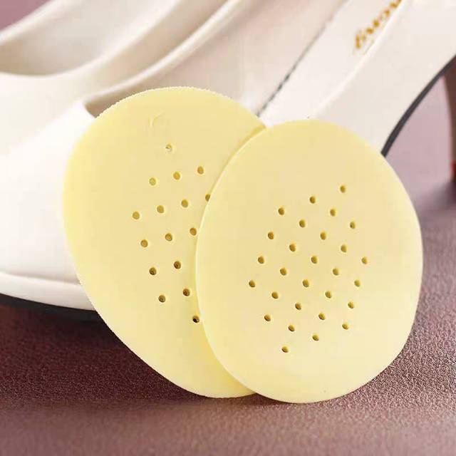 Rubber half-size anti-slip insole, latex front foot pad, breathable and thickened front half pad Specification image