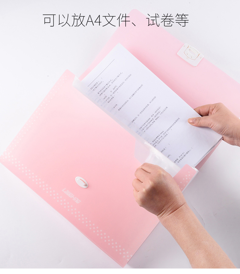 Wengu Office Supplies 13-compartment organ bag, file bag, student test paper holder, data holder, paper holder Specification image