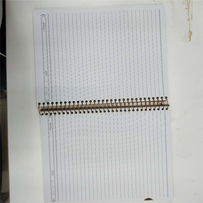 Click On A5 Colored Wooden Board School Supplies Notebook Specification drawing
