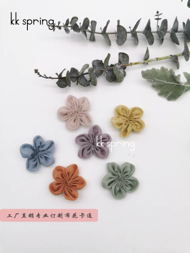 Kkspring chiffon bright silk five petals thumbnail
