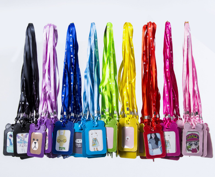 Id card holder, work ID card holder, lanyard, printed logo, factory name, custom-made employee work ID, name tag, hanging work card, work name Specification image