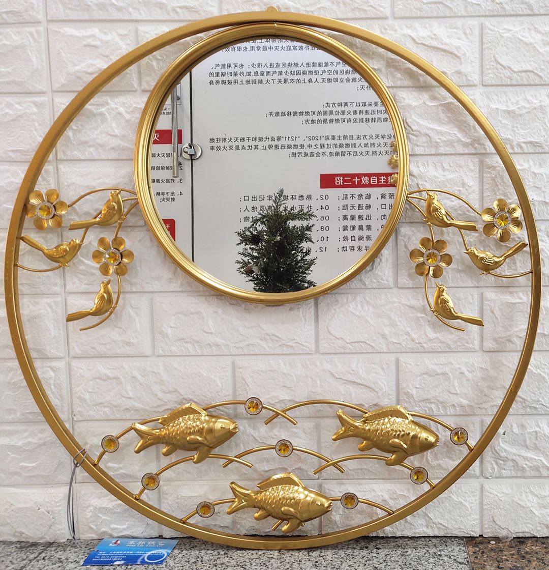 厂家新款铁艺装饰镜