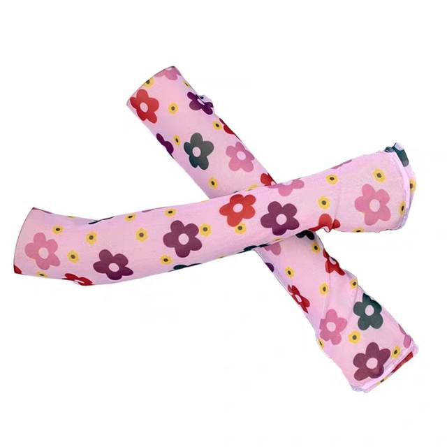 Korean-style fashionable mesh ice sleeves with multiple patterns, summer sun protection sleeves, cool and fashionable ice sleeves from Japan and South Korea
