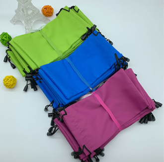 Fabric glasses bag, sun eye myopia glasses bag packaging, unisplendour protective glasses D931 Specification image