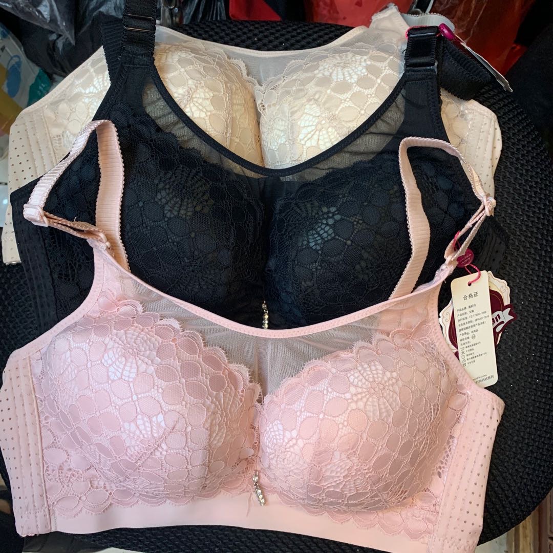 新款春季大码内衣无钢圈按摩内衣大罩杯文胸