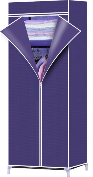 厂家直销布衣柜收纳布衣橱鞋架8863无纺布衣柜