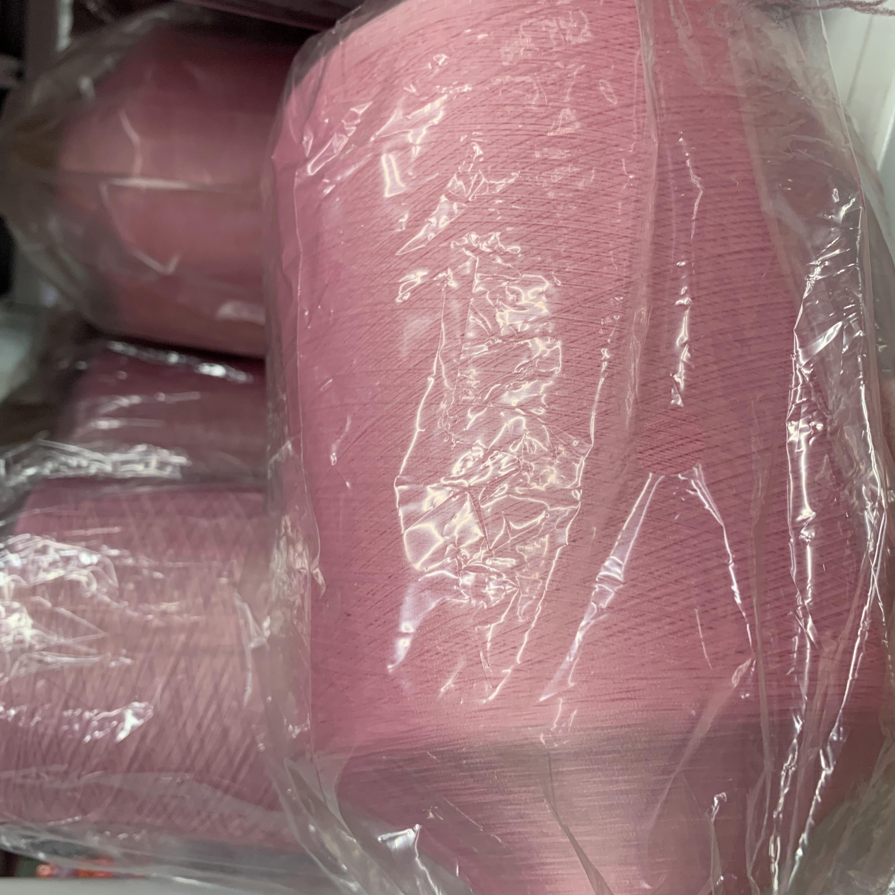 Home handmade polyester thread, DIY needle and thread pink details Picture