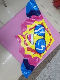 1.2m smiley face PE kite wholesale breeze flying specifications multi-color optional manufacturers (starting batch of 300)