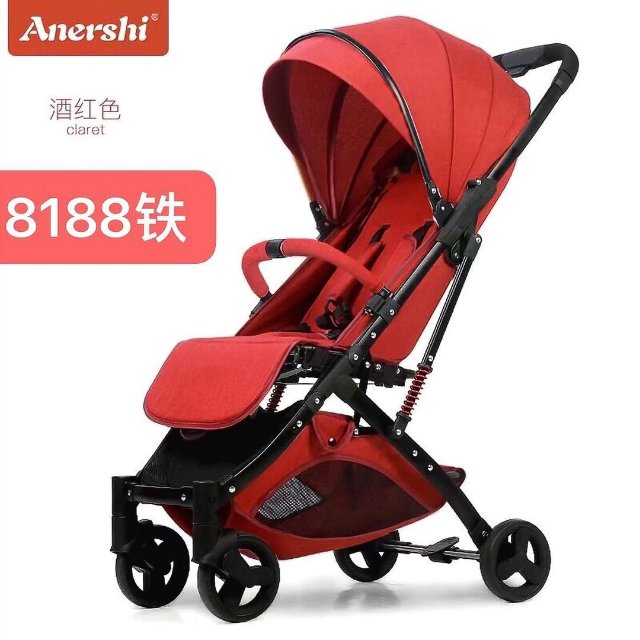 8818 iron frame plegable carro para niños bebé Specification image