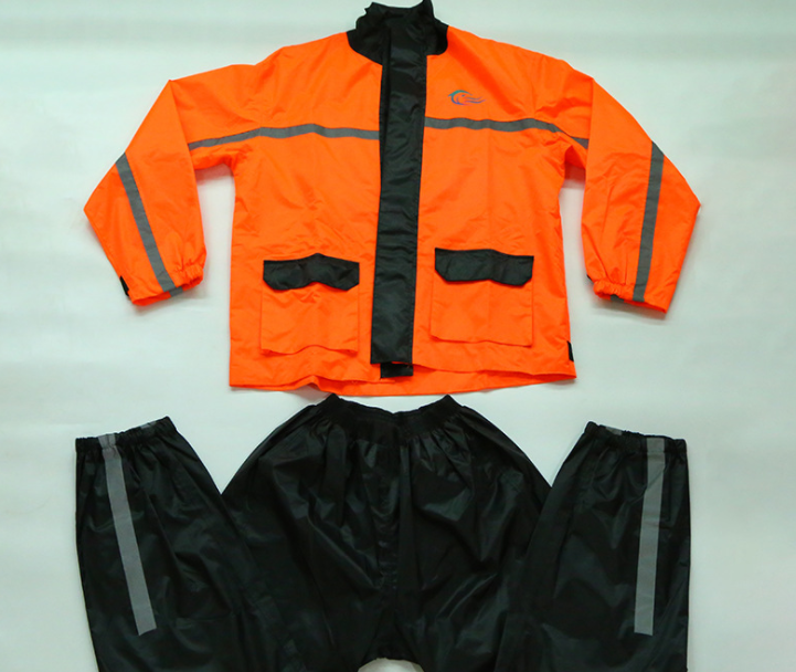 雨衣雨裤套装加厚全身防水男女成人分体徒步电动车骑行反光雨披