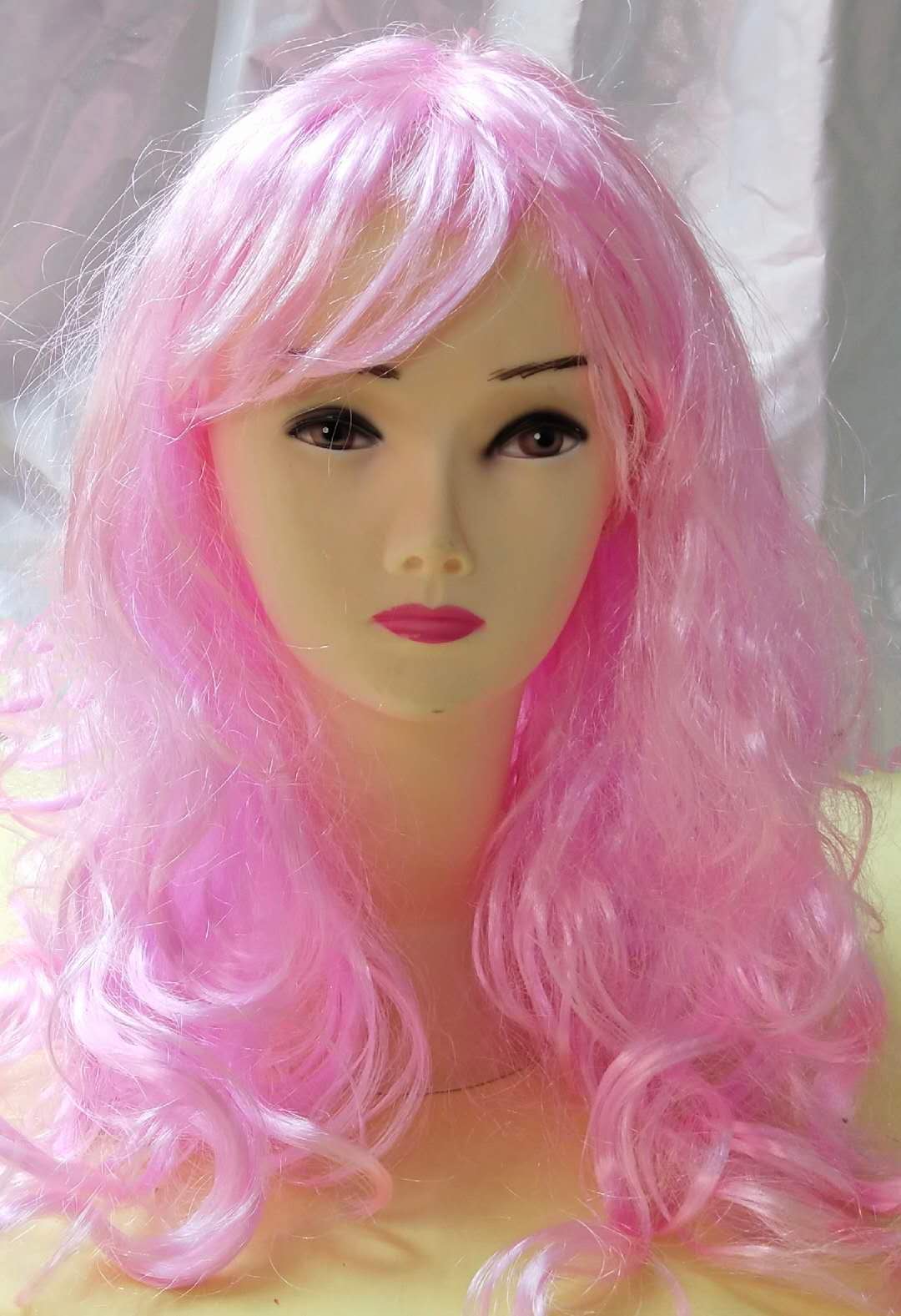 Monochrome wave masquerade, ball wig, head cover, party performance props, headwear