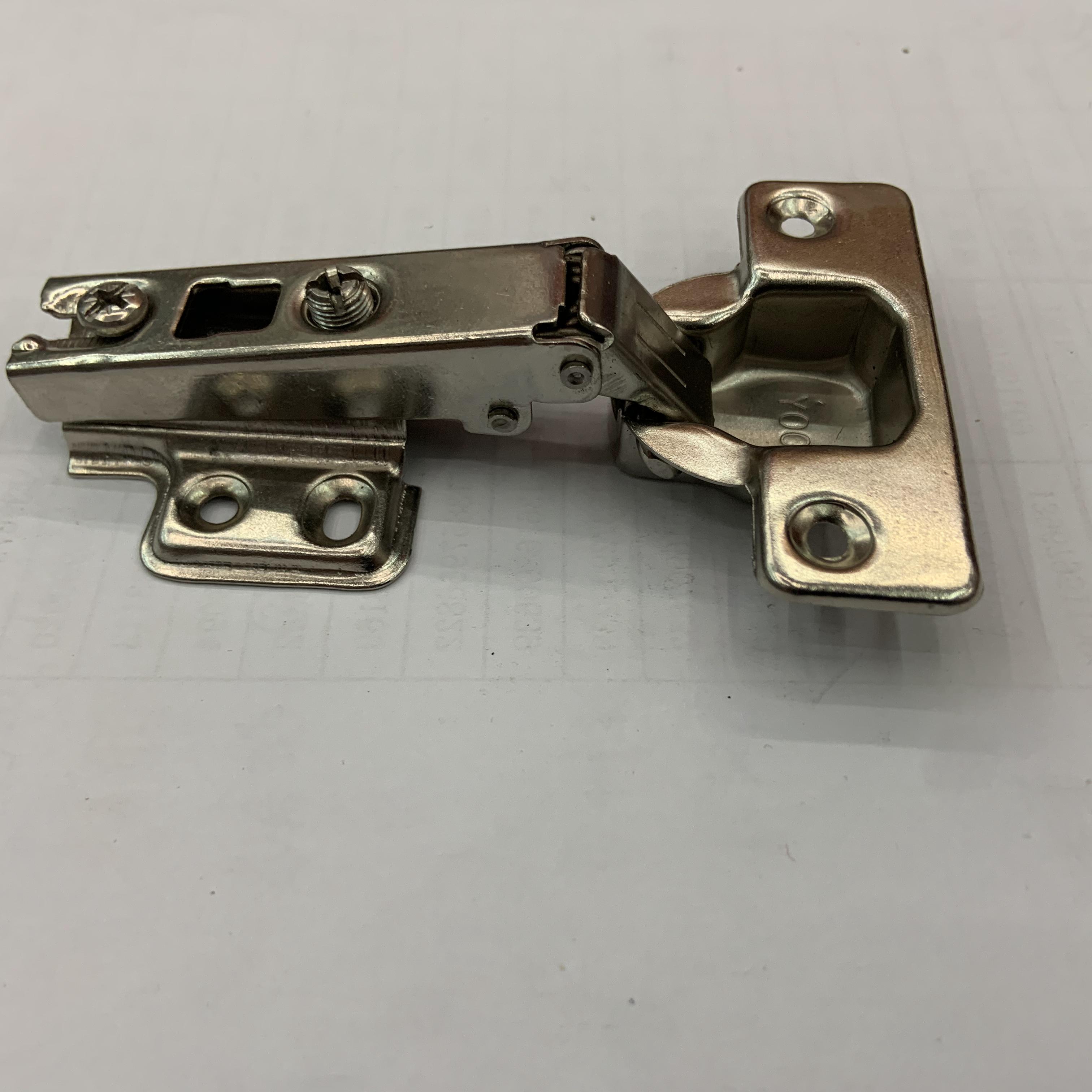 缓冲阻尼铰链 铁液压铰链 柜门缓冲飞机铰链 液压烟斗铰细节图