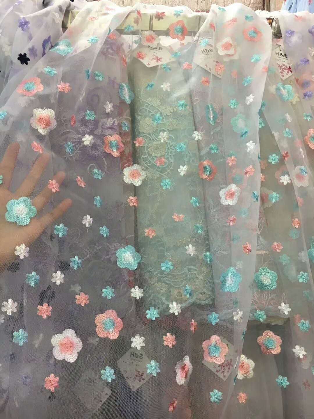 Guangdong lace, a wide variety of lace in stock, multiple colors of lace Specification image