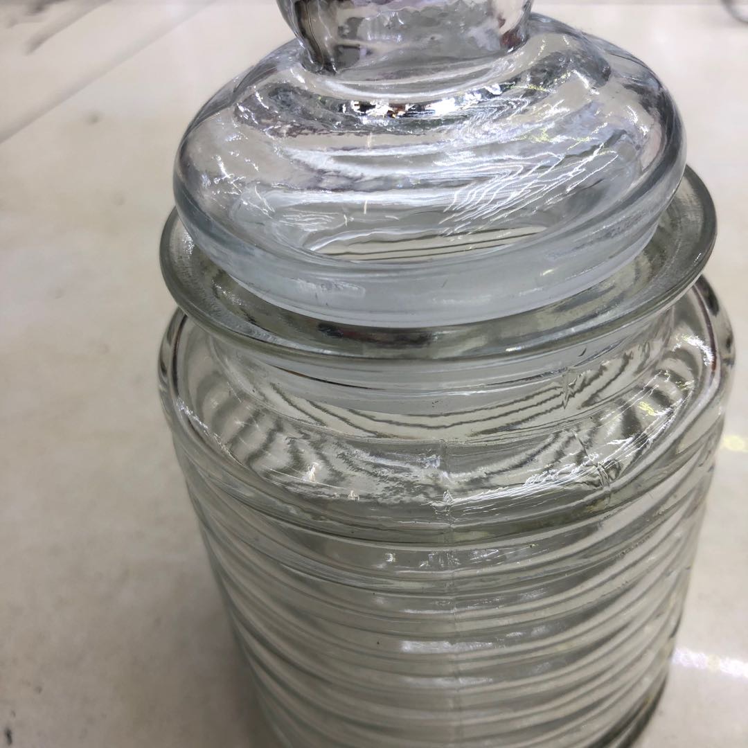 玻璃密封罐玻璃储物罐厨房无铅玻璃罐糖果罐干果储物罐细节图
