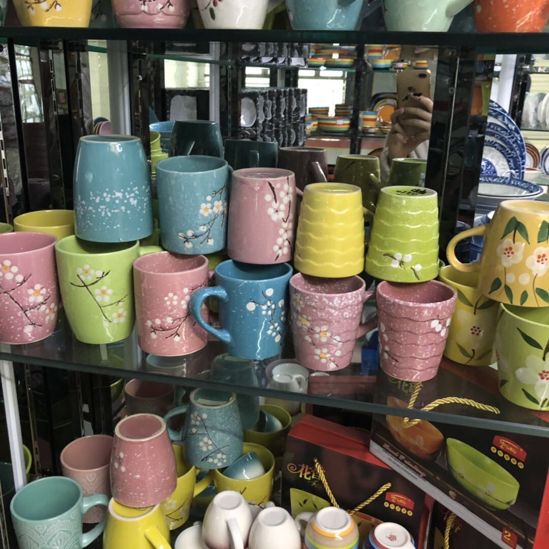 Fashionable New Plum Flower Pure Ceramic Cup