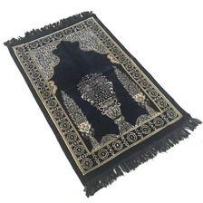 多花型混色机织穆斯林祷告毯礼拜毯