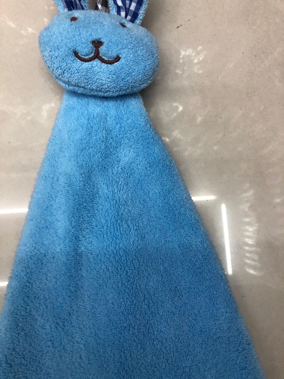 Household Hand Towel Hanging Pure Cotton Absorbent Cute Children's Cotton Household Wipe details Picture