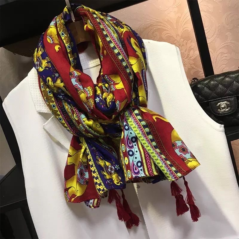 Fashion embellishment of unique ethnic customs