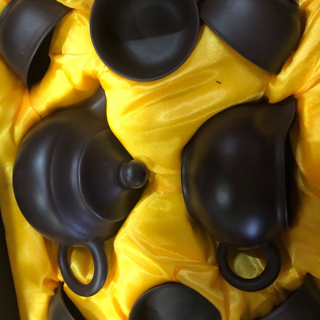 深色盖碗茶具套装小套家用茶艺茶道功夫普洱陶瓷喝茶茶杯办公室泡茶细节图